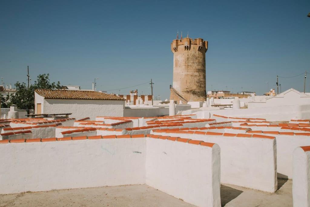 Apartamento Con Terraza Y Barbacoa Paterna Exteriör bild